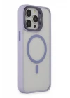 Joko iPhone 15 Pro Kılıf Roblox Lens Magsafe Standlı Kapak - Lila