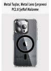 Joko iPhone 15 Pro Max Kılıf Crystal Magsafe Kapak - Şeffaf