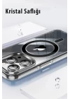 Joko iPhone 15 Pro Max Kılıf Crystal Magsafe Kapak - Şeffaf