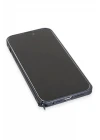 Joko iPhone 15 Pro Max Kılıf Metal Bumper Magneticsafe Kapak - Lacivert