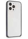 Joko iPhone 15 Pro Max Kılıf Metal Bumper Magneticsafe Kapak - Lacivert