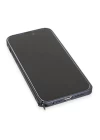 Joko iPhone 15 Pro Max Kılıf Metal Bumper Magneticsafe Kapak - Lacivert