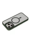 Joko iPhone 15 Pro Max Kılıf Roblox Lens Magsafe Standlı Kapak - Koyu Yeşil