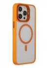Joko iPhone 15 Pro Max Kılıf Roblox Lens Magsafe Standlı Kapak - Turuncu