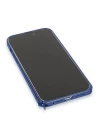 Joko iPhone 15 Pro Max Metal Bumper Mat Kapak - Lacivert