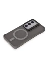 Joko Samsung Galaxy S24 Flet Lens Magsafe Kapak - Gri