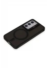 Joko Samsung Galaxy S24 Flet Lens Magsafe Kapak - Siyah