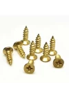 Klips, Menteşe, Ayak, Ysb Sac Vidası - 2,9x9,5mm Sarı, 1000 Adet
