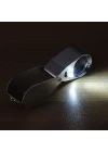 Kontrol Için Özel Kutulu Metal Işıklı Lup 40X25
