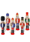 Kurşun Asker Ahşap Dekoratif Eşya 13 Cm 6 Lı Set