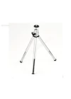 Metalik Renk Tripod 3 Yönlü Profesyonel Mini