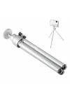 Metalik Renk Tripod 3 Yönlü Profesyonel Mini