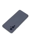 One Plus 9 Kılıf Nano içi Kadife Silikon - Gri
