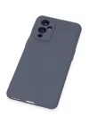 One Plus 9 Kılıf Nano içi Kadife Silikon - Gri