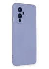 One Plus 9 Kılıf Nano içi Kadife Silikon - Lila