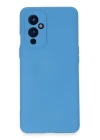One Plus 9 Kılıf Nano içi Kadife Silikon - Mavi