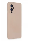 One Plus 9 Kılıf Nano içi Kadife Silikon - Pudra