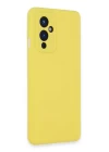 One Plus 9 Kılıf Nano içi Kadife Silikon - Sarı