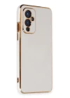 One Plus 9 Kılıf Volet Silikon - Beyaz