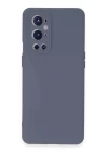 One Plus 9 Pro Kılıf Nano içi Kadife Silikon - Gri