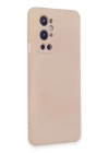 One Plus 9 Pro Kılıf Nano içi Kadife Silikon - Pudra