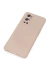 One Plus 9 Pro Kılıf Nano içi Kadife Silikon - Pudra
