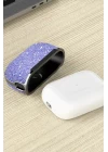 Onegif Airpods Pro 2 (2.nesil) Bright Simli Airpods Kapak - Derin Mor