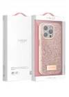 Onegif iPhone 14 Pro Max Bright Simli Kapak - Gold