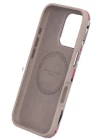 Onegif iPhone 15 Plus Flower Series Magsafe Kapak - Pembe