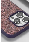 Onegif iPhone 16 Bright Simli Kapak - Derin Mor