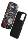 Onegif iPhone 16 Flower Series Magsafe Kapak - Siyah