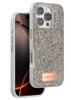 Onegif iPhone 16 Pro Max Bright Simli Kapak - Çöl Titanyum