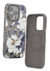 Onegif iPhone 16 Pro Max Flower Series Magsafe Kapak - Gri