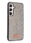 Onegif Samsung Galaxy A05S Bright Simli Kapak - Gold