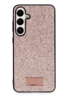 Onegif Samsung Galaxy A05S Bright Simli Kapak - Pembe
