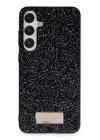 Onegif Samsung Galaxy S23 Bright Simli Kapak - Siyah