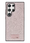 Onegif Samsung Galaxy S24 Ultra Bright Simli Kapak - Pembe