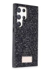 Onegif Samsung Galaxy S24 Ultra Bright Simli Kapak - Siyah