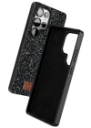 Onegif Samsung Galaxy S25 Ultra Bright Simli Kapak - Siyah