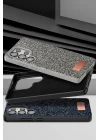 Onegif Samsung Galaxy S25 Ultra Bright Simli Kapak - Siyah