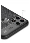 Oppo A15 Kılıf Auto Focus Kapak - Kırmızı