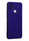 Oppo A15 Kılıf Nano içi Kadife Silikon - Mor
