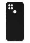 Oppo A15 Kılıf Nano içi Kadife Silikon - Siyah