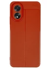 Oppo A38 Kılıf Auto Focus Kapak - Kırmızı