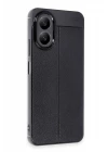 Oppo A38 Kılıf Auto Focus Kapak - Siyah