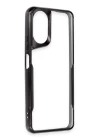 Oppo A38 Kılıf Boyi Silikon Kapak - Siyah