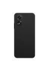 Oppo A38 Kılıf First Silikon - Siyah