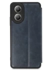 Oppo A38 Kılıf Flip Cover - Lacivert