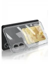Oppo A38 Kılıf Kart Şeffaf Silikon - Şeffaf