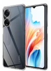 Oppo A38 Kılıf Lüx Şeffaf Silikon
